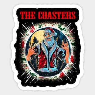 THE COASTERS BAND XMAS Sticker